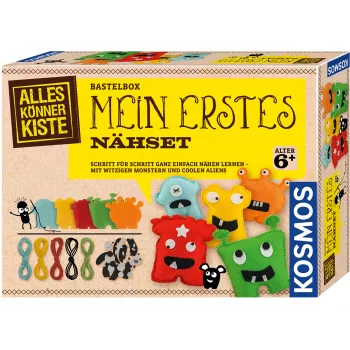 Kosmos 60439, Kinder-Nähset, 6 Jahr(e), Mehrfarbig