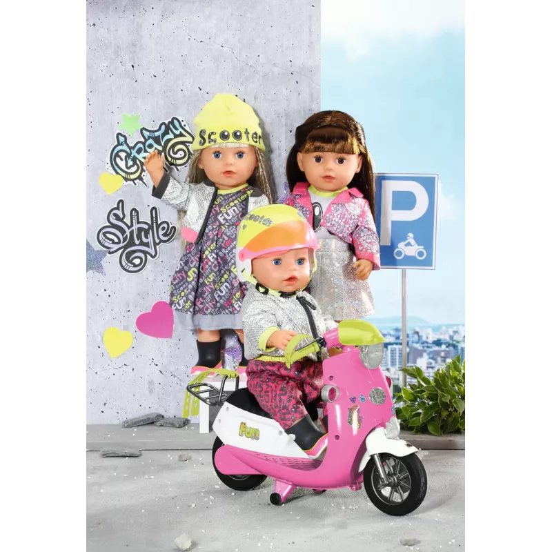 BABY born City Deluxe Scooter Combo Puppenroller