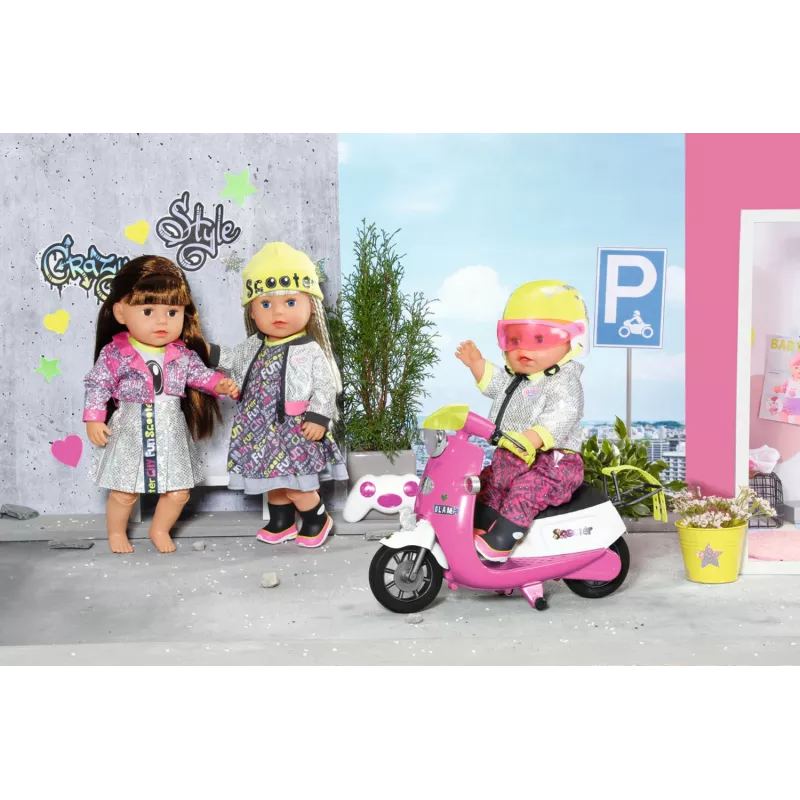 BABY born City Deluxe Scooter Combo Puppenroller