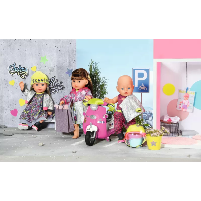 BABY born City Deluxe Scooter Combo Puppenroller