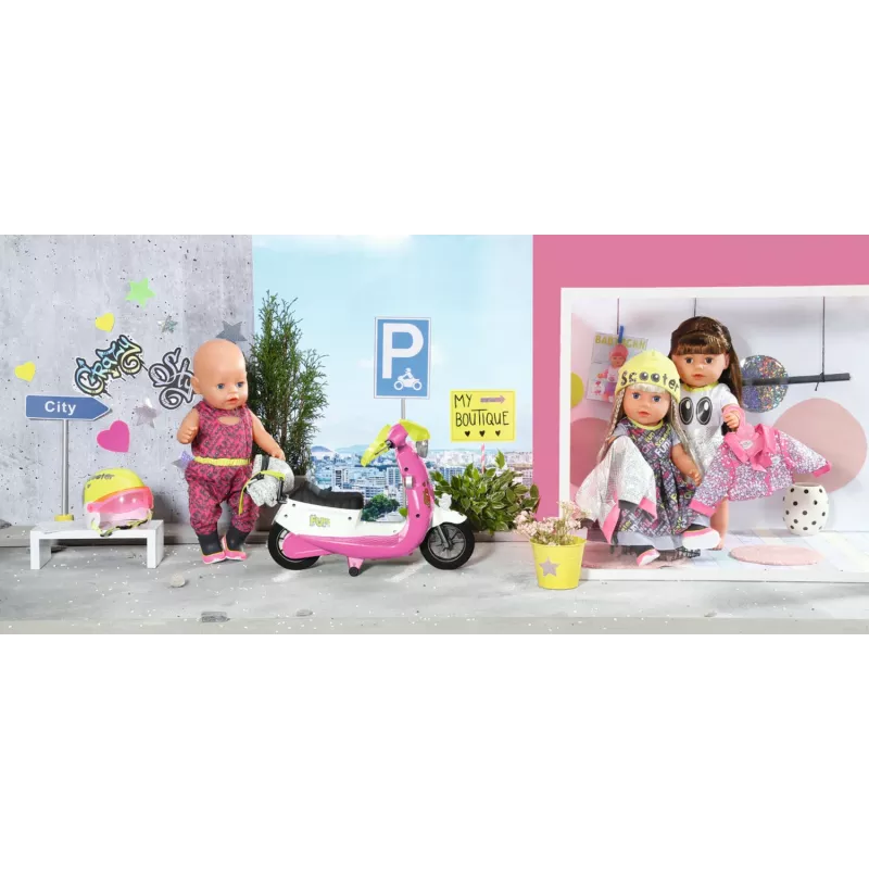 BABY born City Deluxe Scooter Combo Puppenroller