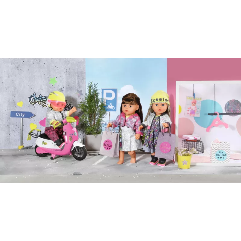 BABY born City Deluxe Scooter Combo Puppenroller