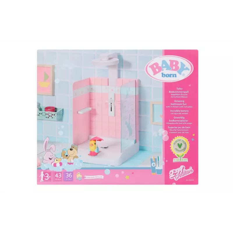 Puppenbad BABY born Bath Walk in Shower Empfohlenes Alter 3 Jahre