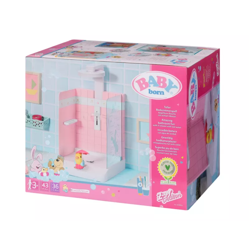 Puppenbad BABY born Bath Walk in Shower Empfohlenes Alter 3 Jahre