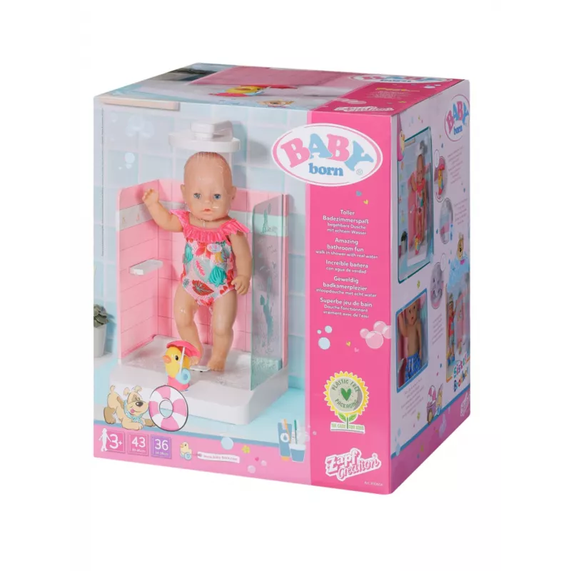 Puppenbad BABY born Bath Walk in Shower Empfohlenes Alter 3 Jahre