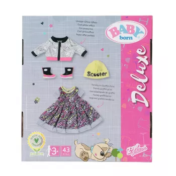 Puppenkleidungsset BABY born City Deluxe Style ab 3 Jahren 180 g