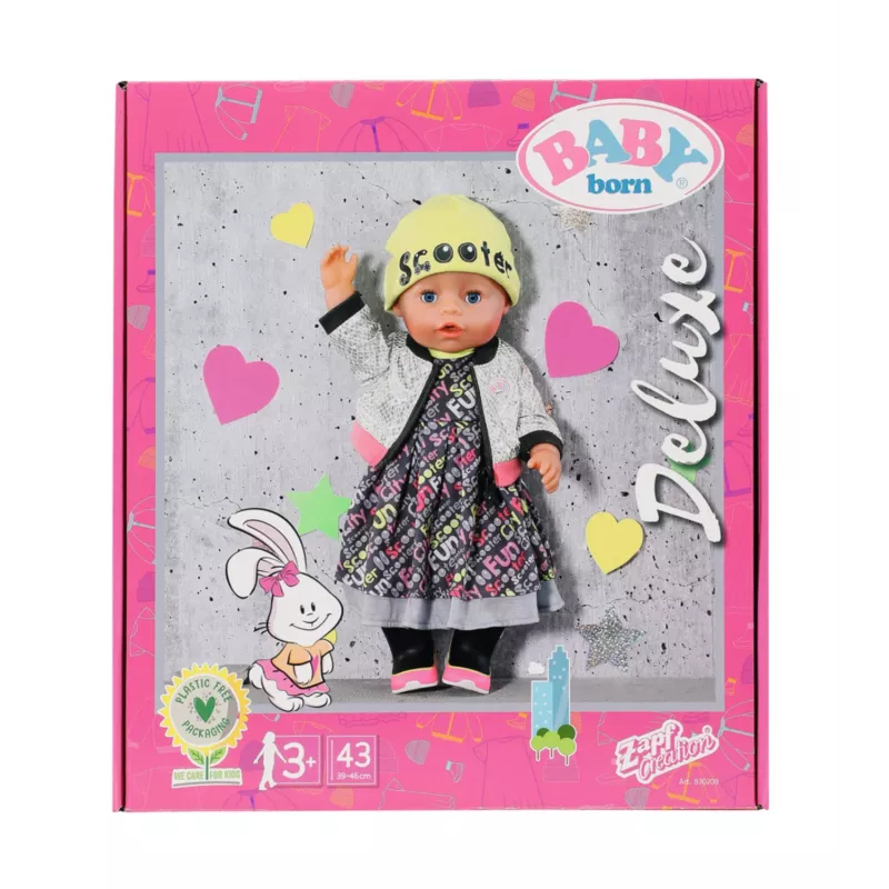 Puppenkleidungsset BABY born City Deluxe Style ab 3 Jahren 180 g