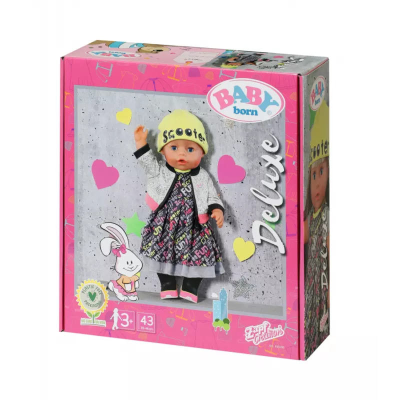 Puppenkleidungsset BABY born City Deluxe Style ab 3 Jahren 180 g