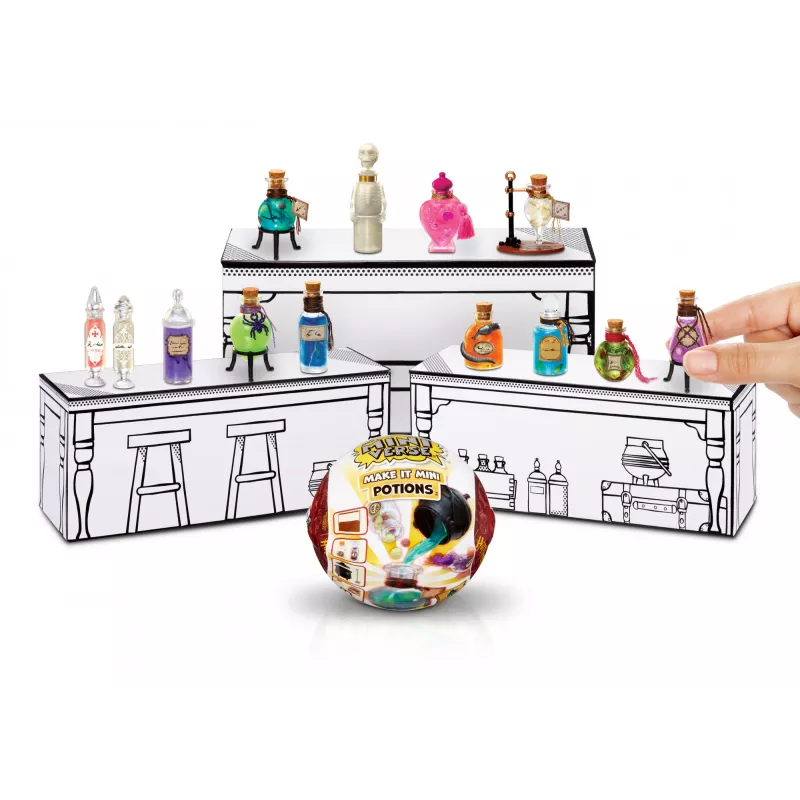 Miniverse - Harry Potter Make It Mini Potions, 8 Jahr(e), Mehrfarbig, Kunststoff, Harz