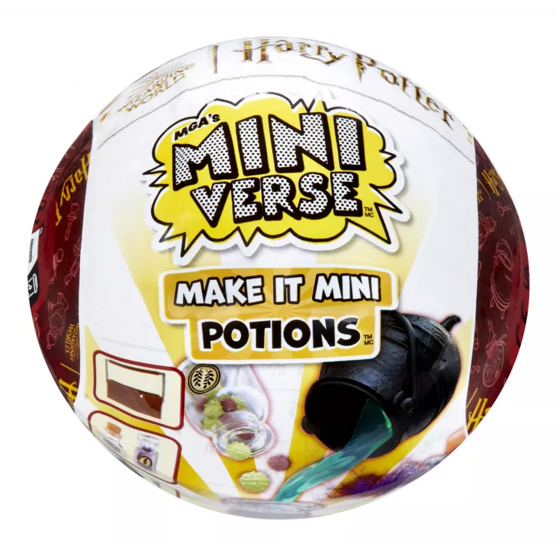 Miniverse - Harry Potter Make It Mini Potions, 8 Jahr(e), Mehrfarbig, Kunststoff, Harz