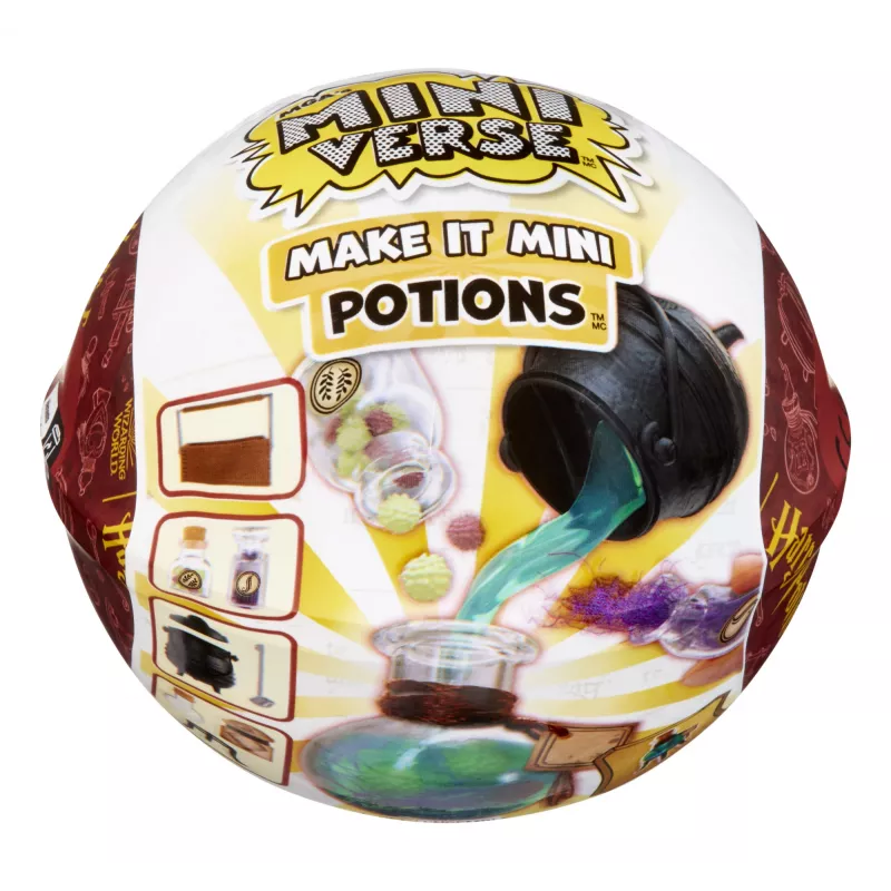 Miniverse - Harry Potter Make It Mini Potions, 8 Jahr(e), Mehrfarbig, Kunststoff, Harz
