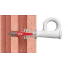 Schraubhaken- und Dübelset Fischer 564173 25 Stück Kunststoff 8 mm