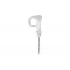 Schraubhaken- und Dübelset Fischer 564173 25 Stück Kunststoff 8 mm
