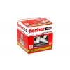 Schraubhaken- und Dübelset Fischer 564173 25 Stück Kunststoff 8 mm