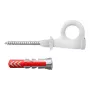 Schraubhaken- und Dübelset Fischer 564173 25 Stück Kunststoff 8 mm