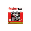 Schraubhaken- und Dübelset Fischer 564169 25 Stück Kunststoff 8 mm
