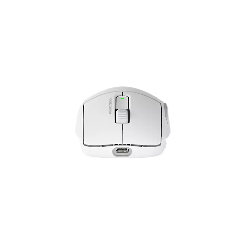 Turtle Beach Burst II Air White – 2.4GHz Wireless Gaming-Maus: 47g Ultraleicht, optische Switches, 26K DPI optischer Sensor, Bluetooth, 120h Akku