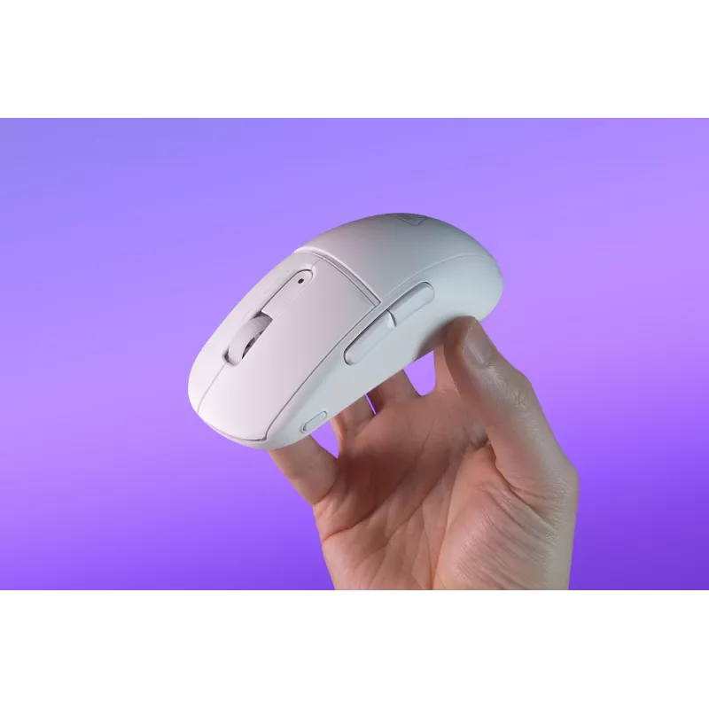 Turtle Beach Burst II Air White – 2.4GHz Wireless Gaming-Maus: 47g Ultraleicht, optische Switches, 26K DPI optischer Sensor, Bluetooth, 120h Akku