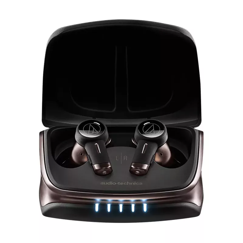 Audio-Technica ATH-TWX9 Kopfhörer — True Wireless In‑ear TWS, 10–40000 Hz, Bluetooth, Braun