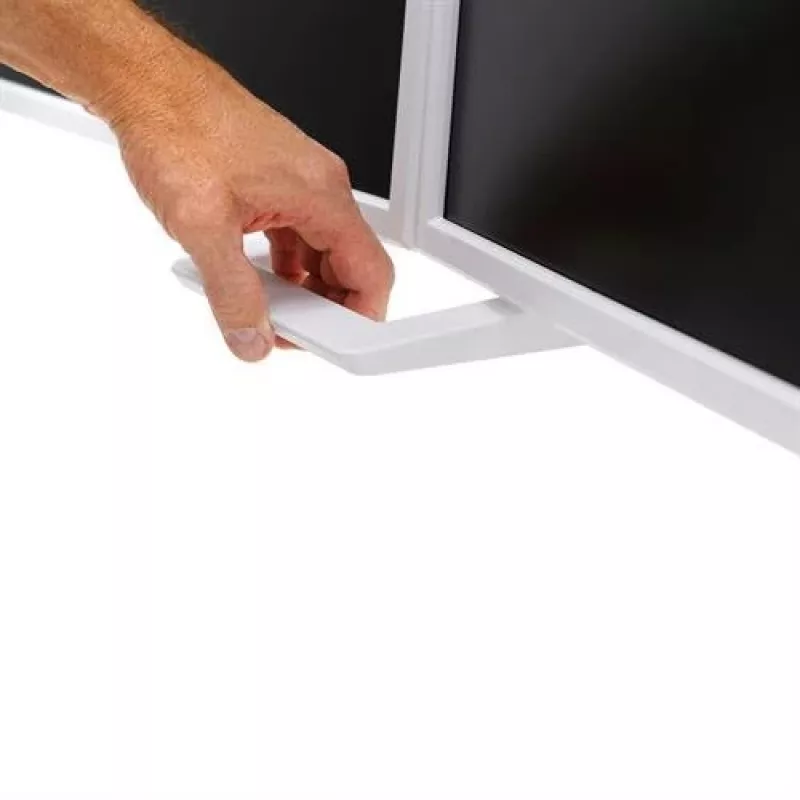 ERGOTRON Hx Desk Dual Monitor Arm Weiß (45-476-216)
