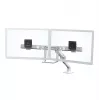 ERGOTRON Hx Desk Dual Monitor Arm Weiß (45-476-216)