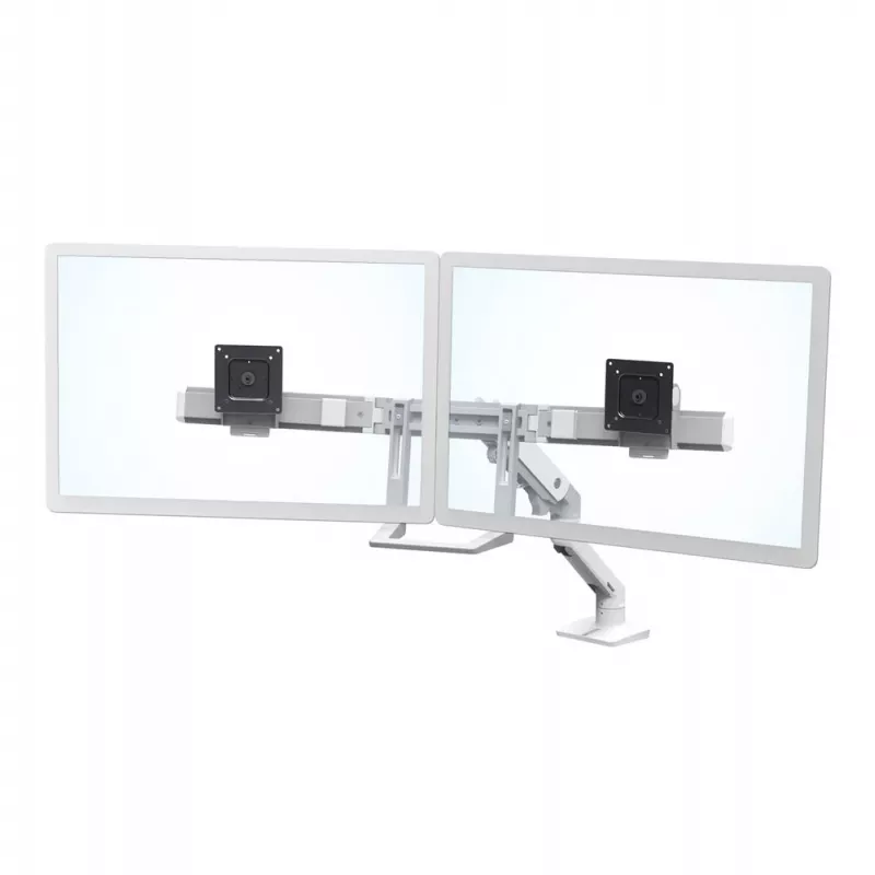 ERGOTRON Hx Desk Dual Monitor Arm Weiß (45-476-216)