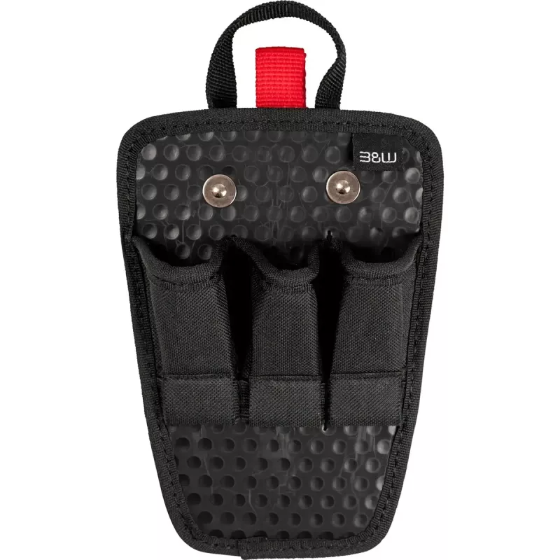 Tool Belt b&w international mit modularen Werkzeugtaschen und Aufbewahrungstasche, schwarz