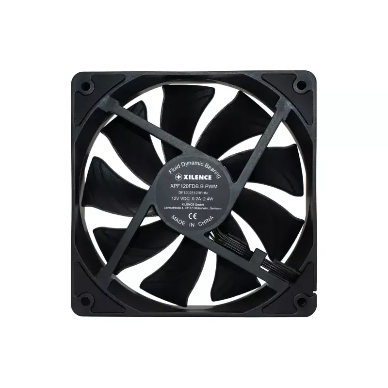 Lüfter Xilence XPF120X.B.PWM 12 cm Schwarz 500-1500 U/min Gleitlagerdynamisch