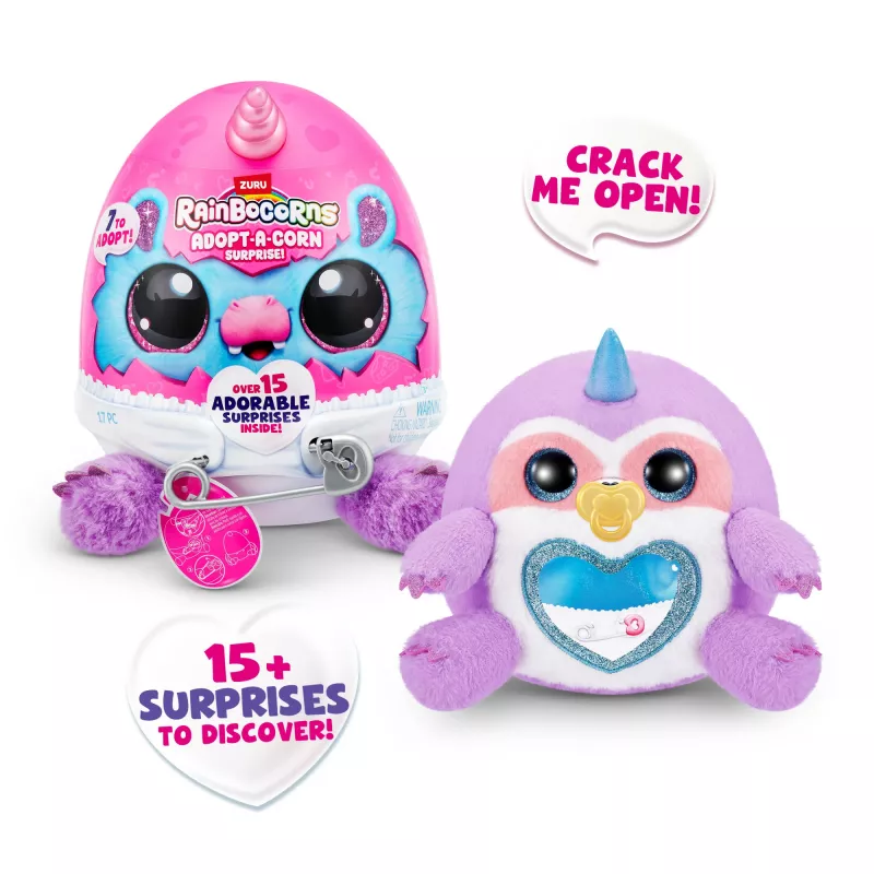 Spielzeugfigur Zuru Rainbowcorns Adopt-A-Corn Surprise — sortierte Sammel-Minifigur (Sortiment)