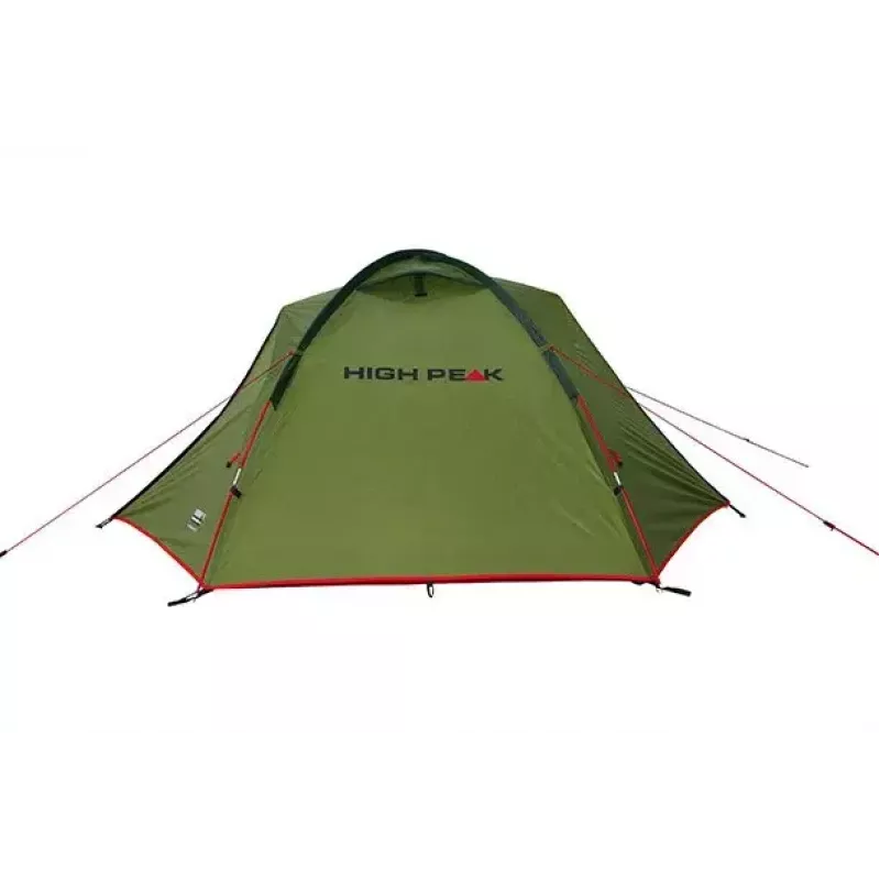 Zelt High Peak Woodpecker 3 — 3-Personen, grün-rot, Modell N0802