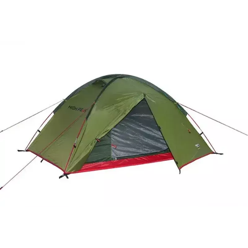 Zelt High Peak Woodpecker 3 — 3-Personen, grün-rot, Modell N0802