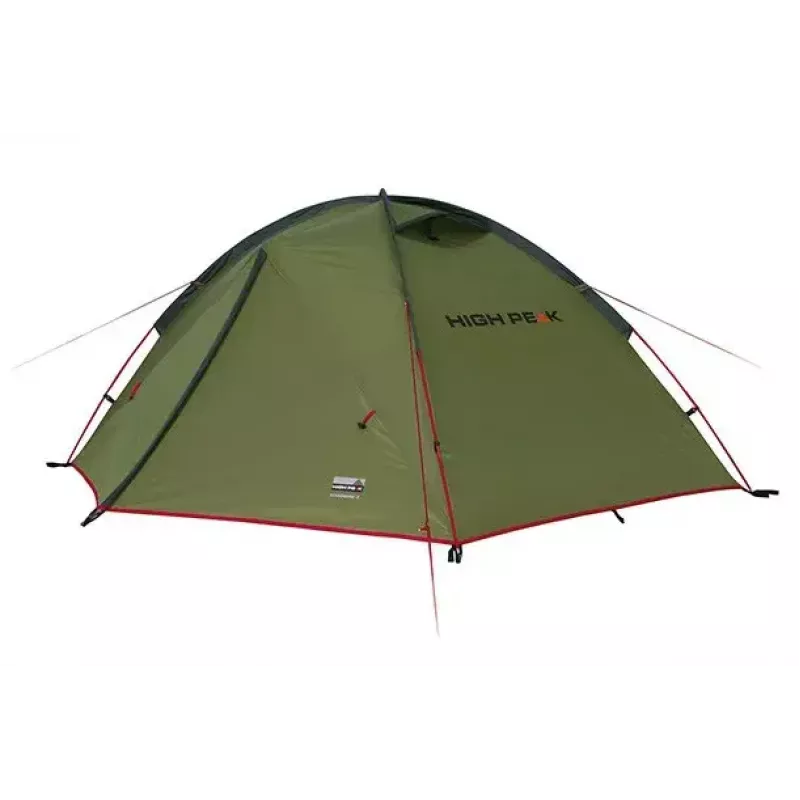 Zelt High Peak Woodpecker 3 — 3-Personen, grün-rot, Modell N0802