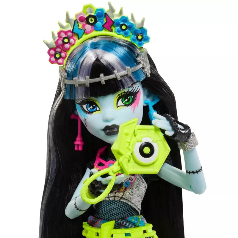 Puppe MATTEL Frankie Stein Monsterfest HXH79 — Monster High Sammler-Modepuppe