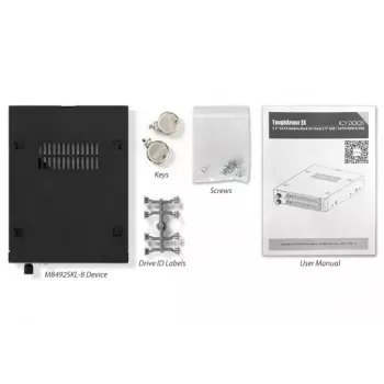 Laufwerksschacht-Blende Icy Dock MB492SKL-B