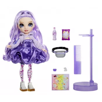 Rainbow High Sparkle & Shine Modepuppen - Viola (Lila), Modepuppe, Weiblich, 4 Jahr(e), Junge/Mädchen, 280 mm, Mehrfarbig
