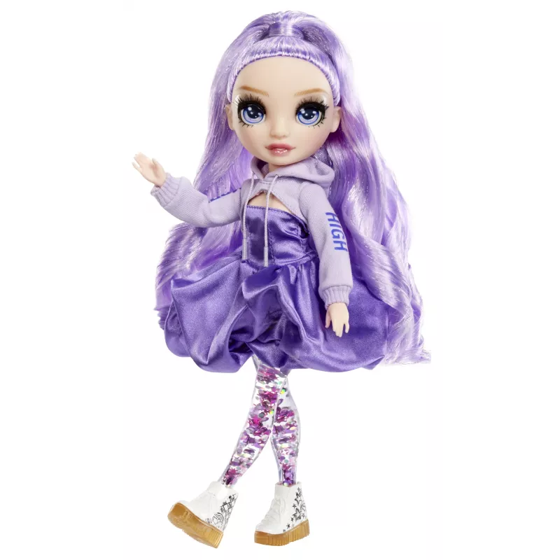 Rainbow High Sparkle & Shine Modepuppen - Viola (Lila), Modepuppe, Weiblich, 4 Jahr(e), Junge/Mädchen, 280 mm, Mehrfarbig