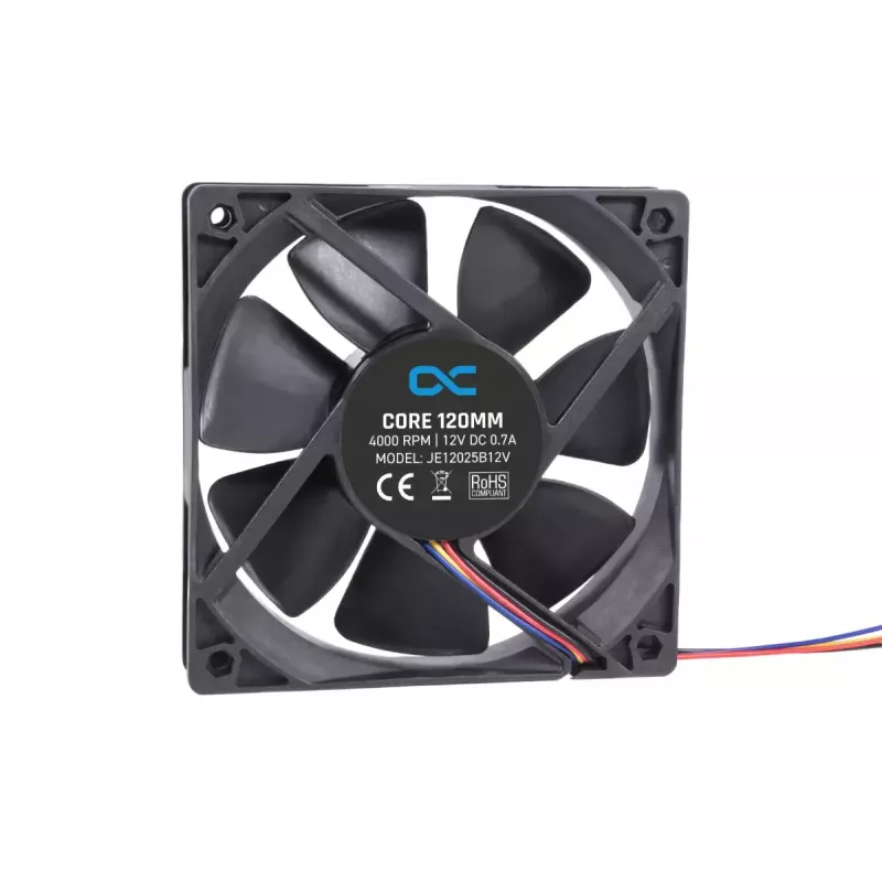 Fan Alphacool 24845 12 cm 4000 RPM Schwarz
