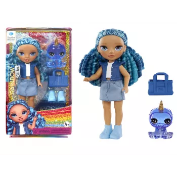 Rainbow High Littles Puppen – Sapphire (Blau), Modepuppe, Weiblich, 4 Jahr(e), Junge/Mädchen, Mehrfarbig