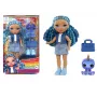 Rainbow High Littles Puppen – Sapphire (Blau), Modepuppe, Weiblich, 4 Jahr(e), Junge/Mädchen, Mehrfarbig