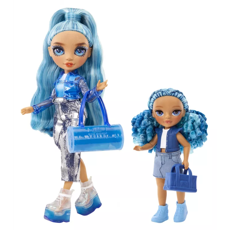 Rainbow High Littles Puppen – Sapphire (Blau), Modepuppe, Weiblich, 4 Jahr(e), Junge/Mädchen, Mehrfarbig