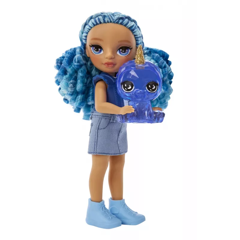 Rainbow High Littles Puppen – Sapphire (Blau), Modepuppe, Weiblich, 4 Jahr(e), Junge/Mädchen, Mehrfarbig