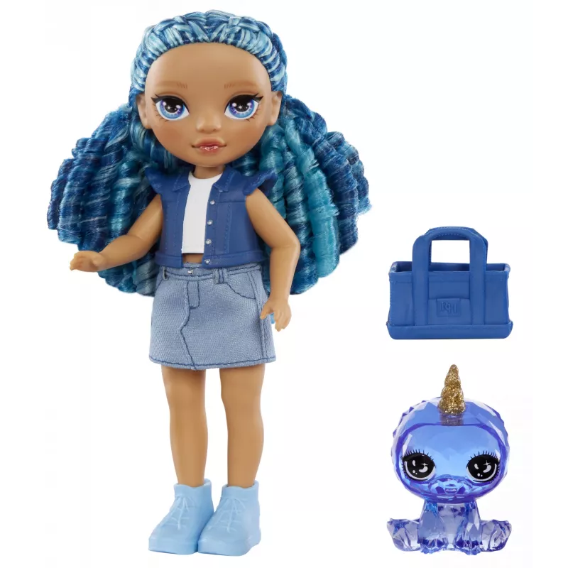 Rainbow High Littles Puppen – Sapphire (Blau), Modepuppe, Weiblich, 4 Jahr(e), Junge/Mädchen, Mehrfarbig