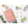 Ersatzrollen PEACH PE-110 transparent für Laber Printer PE102, kompatible Ersatzmedien