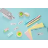 Ersatzrollen PEACH PE-110 transparent für Laber Printer PE102, kompatible Ersatzmedien