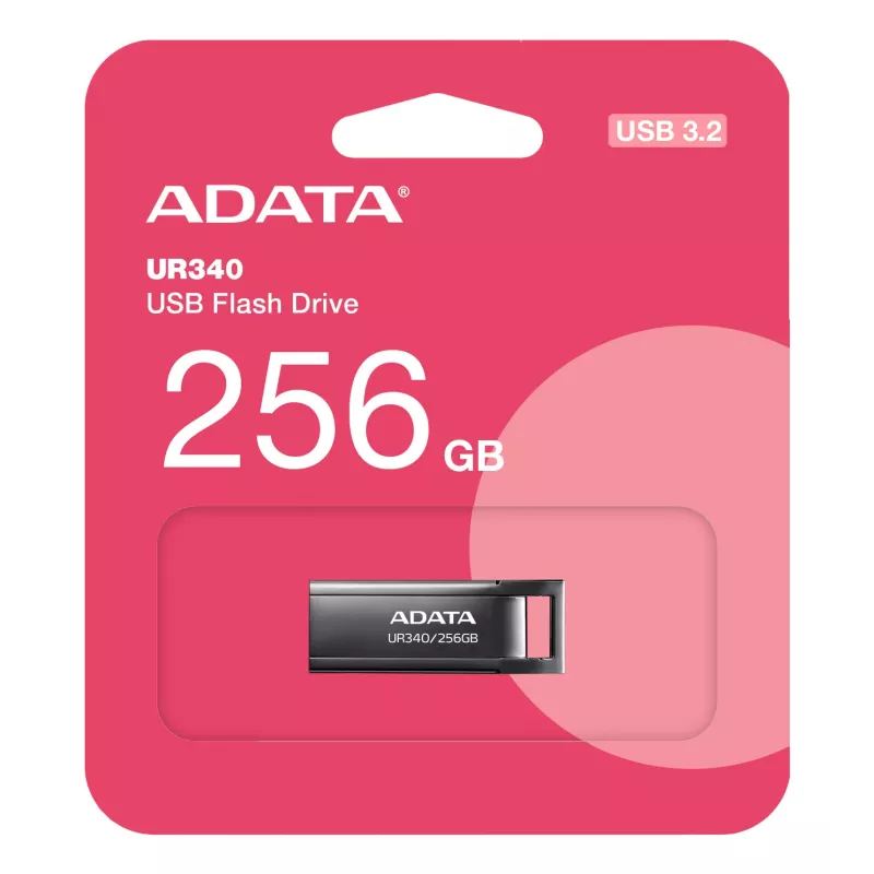 ADATA UR340 USB-Stick 256 GB USB Typ-A 3.2 Gen 1 (3.1 Gen 1) Schwarz
