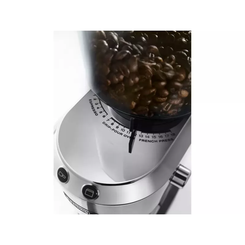 De’Longhi KG 520.M Kaffeemühle 150 W Schwarz, Edelstahl