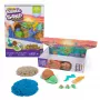 Kinetic Sand, Project Planet Turtle Beach mit 397g Spielsand, Werkzeugen & Formen, nachhaltige umweltfreundliche Materialien, Sinnesspielzeug für Kinder
