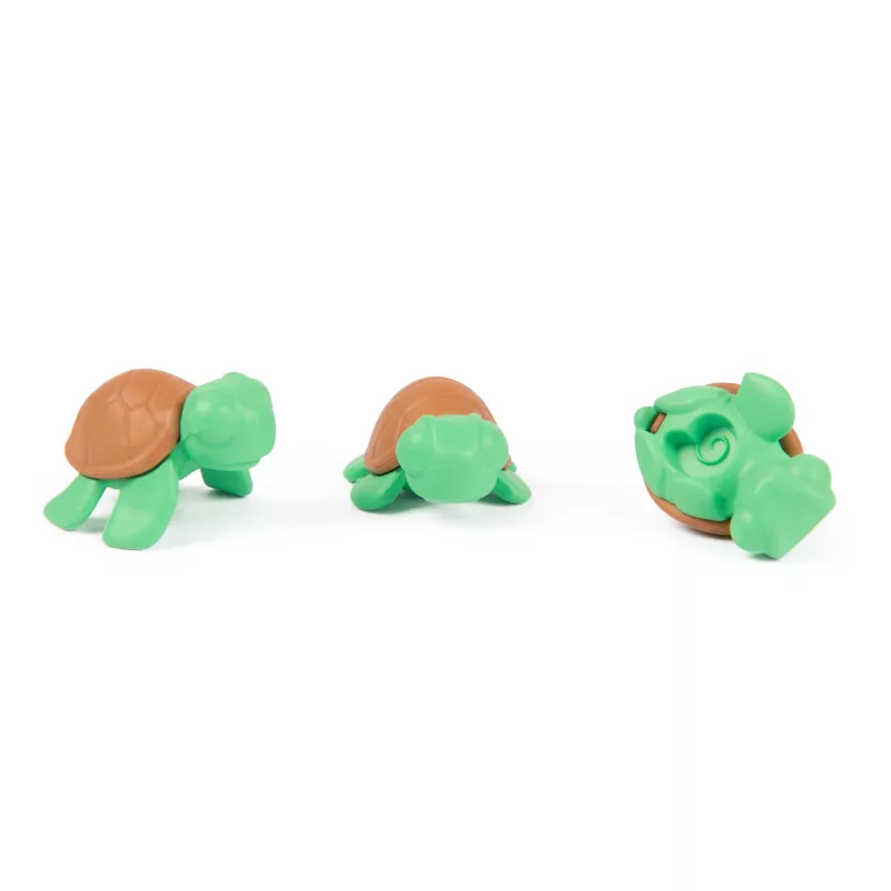 Kinetic Sand, Project Planet Turtle Beach mit 397g Spielsand, Werkzeugen & Formen, nachhaltige umweltfreundliche Materialien, Sinnesspielzeug für Kinder