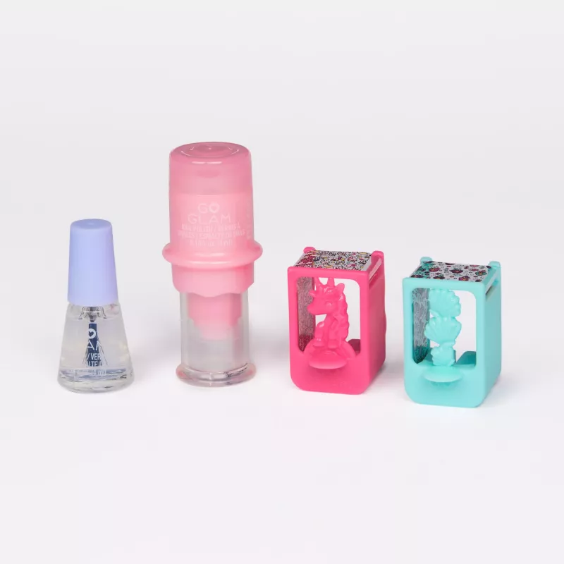 Cool Maker, GO GLAM Nagelstudio-Nachfüllset, Einhorn- & Meerjungfrau-Designs, 80 Nägel stylen (Verpackung kann variieren), Bastel- und Kreativspielzeug für Kinder ab 7 Jahren