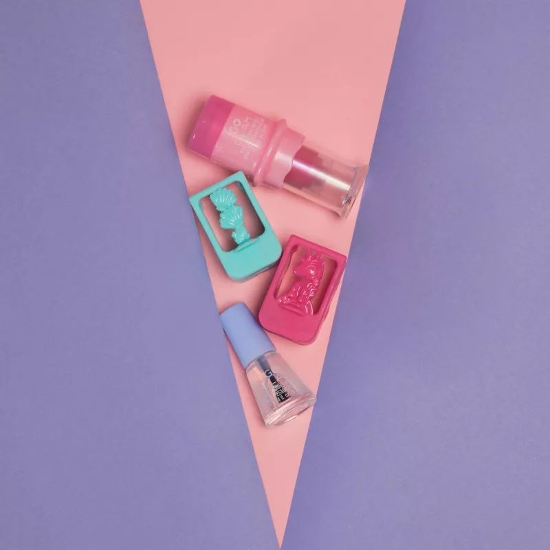 Cool Maker, GO GLAM Nagelstudio-Nachfüllset, Einhorn- & Meerjungfrau-Designs, 80 Nägel stylen (Verpackung kann variieren), Bastel- und Kreativspielzeug für Kinder ab 7 Jahren